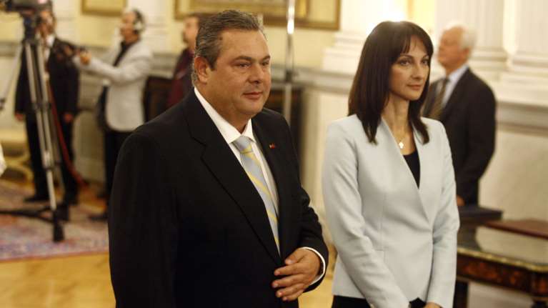 Διαγραφή Κουντουρά από Καμμένο μετά την στήριξη στην κυβέρνηση