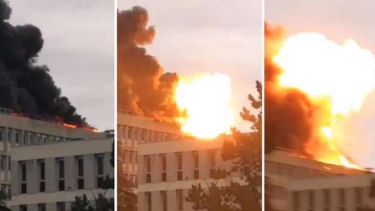 Ισχυρή έκρηξη στο πανεπιστήμιο της Λυών