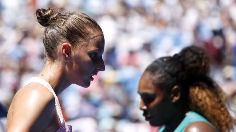 Αποκλείστηκε η Σερένα Γουίλιαμς - Ηττήθηκε από την Πλίσκοβα (φωτό)