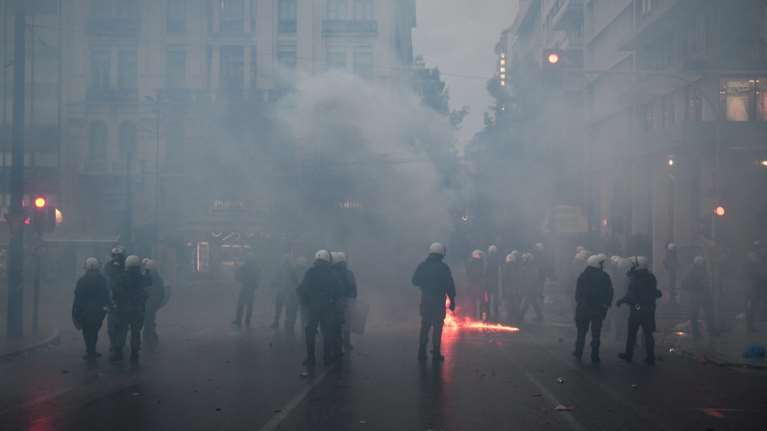 Η ΕΛΑΣ απαντά για το συλλαλητήριο: Υπήρχε κίνδυνος εισβολής στη Βουλή
