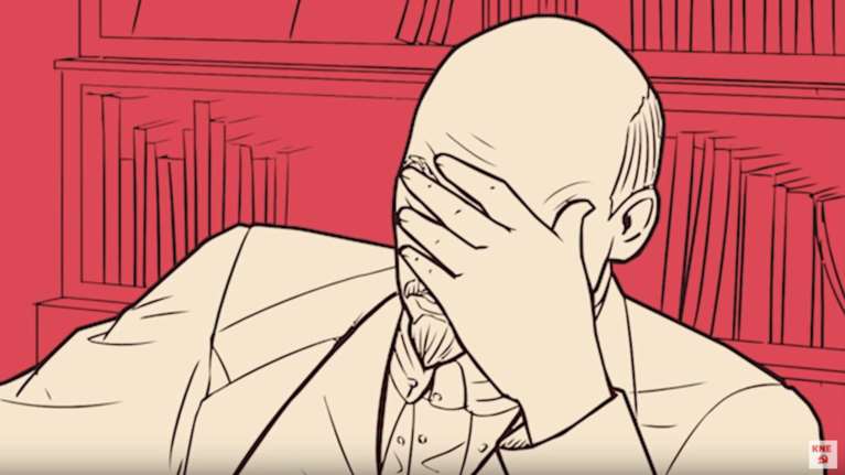 Η ΚΝΕ τρολάρει Τσίπρα: Διάβαζε Λένιν όπως η... Παπαγγελή