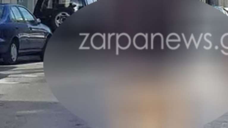 Ο ημίγυμνος άνδρας “ξαναχτύπησε” στο κέντρο των Χανίων