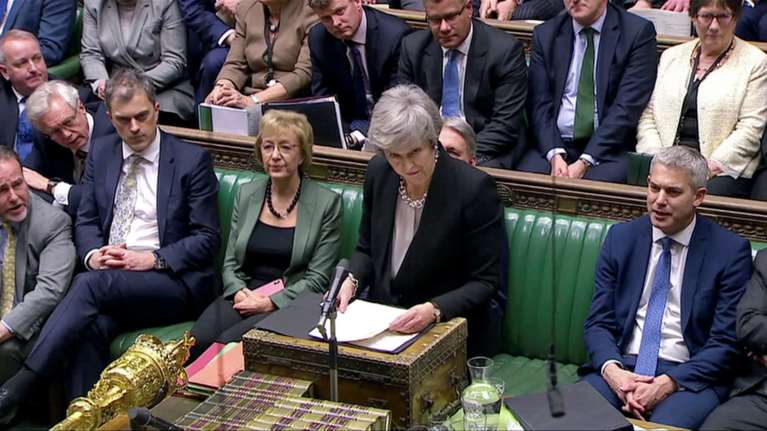 Βρετανικό Κοινοβούλιο: &quot;Όχι&quot; σε Brexit χωρίς συμφωνία