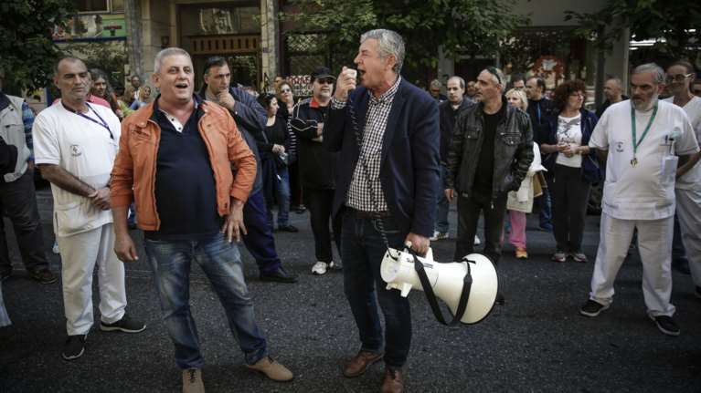 Στάση εργασίας των τραυματιοφορέων και πορεία την Παρασκευή