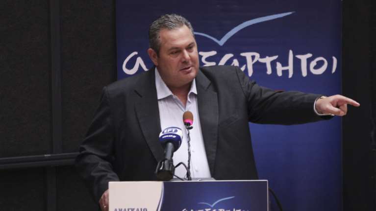 Διαγραφή Παπαχριστόπουλου προανήγγειλε ο Πάνος Καμμένος