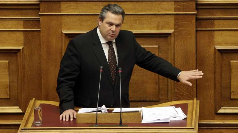 Καμμένος: Χαρίζω στον Τσίπρα τον Κουίκ αλλά η έδρα είναι των ΑΝΕΛ
