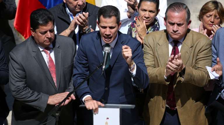 Βενεζουέλα: Ο Γκουαϊδό αναγνωρίσθηκε από 19 ευρωπαϊκές χώρες