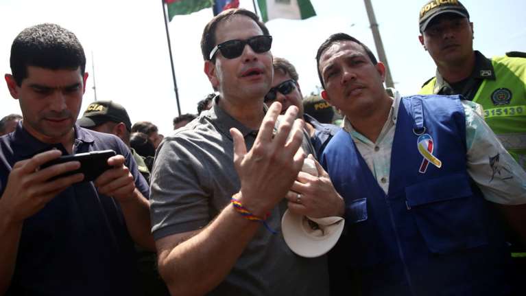 Προειδοποίηση Ρούμπιο σε Μαδούρο: Μην πειράξετε τον Γκουαϊδό