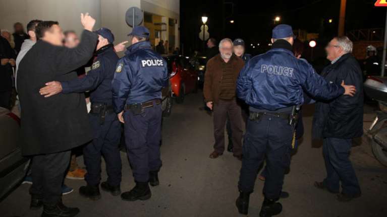 Εννέα προσαγωγές και μία σύλληψη για την ένταση στην Κατερίνη