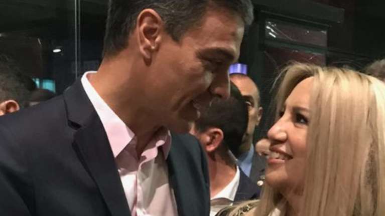 Σε πολύ καλό κλίμα το τετ α τετ Γεννηματά - Σάντσεθ στη Μαδρίτη