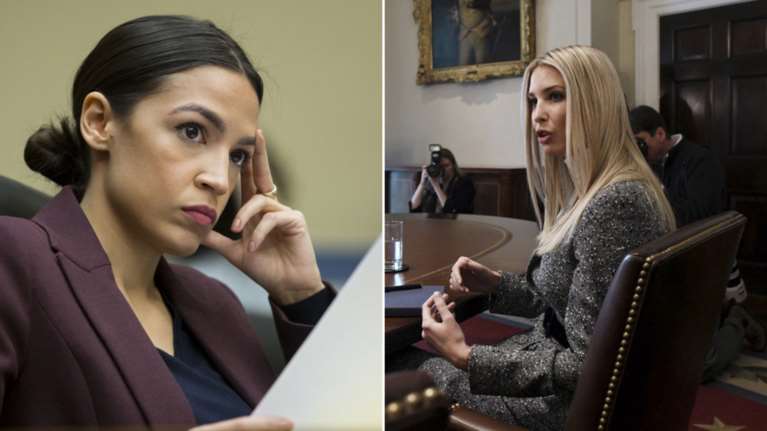 Κόντρα Κορτέζ-Ιβάνκα Τραμπ για τους μισθούς και τα ημερομίσθια