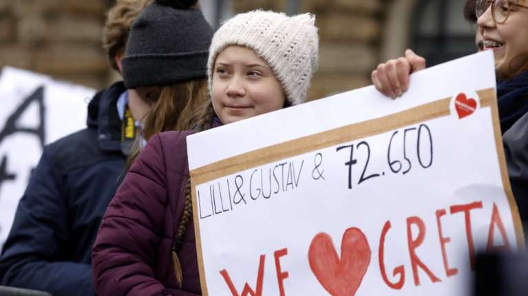 Γκρέτα, η ηγέτιδα του κινήματος «Παρασκευές για το μέλλον»