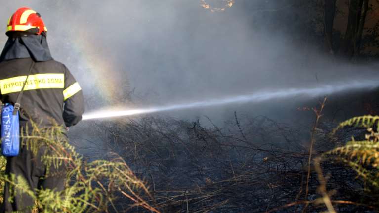 Τρίκαλα: Υπό μερικό έλεγχο η πυρκαγιά στο Αρματωλικό