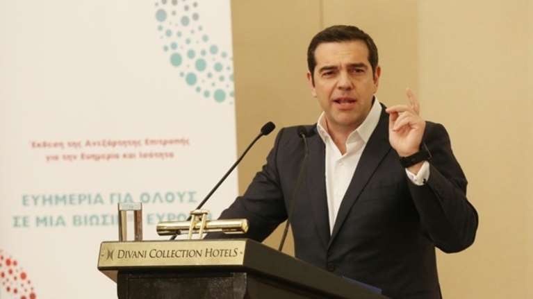 Τσίπρας: Να ενώσουμε δυνάμεις σε μια πλατιά Κόκκινη και Πράσινη Συμμαχία