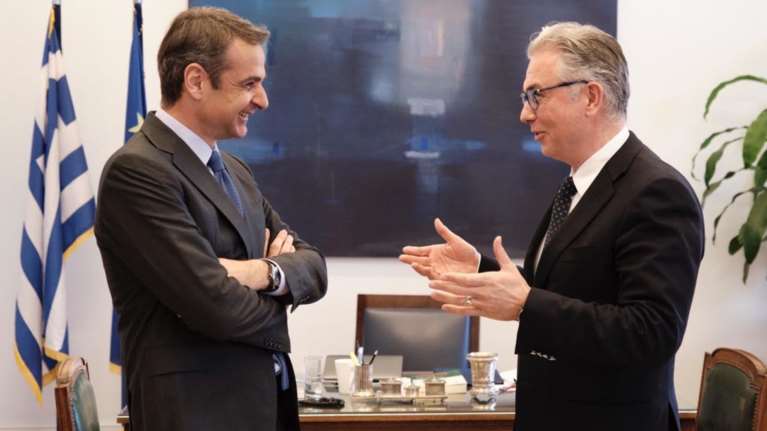 Υποψήφιος με τη ΝΔ ο Ρουσόπουλος - Συνάντηση με Μητσοτάκη