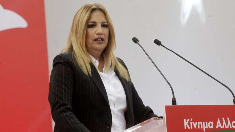 Γεννηματά: Μεγάλος πολιτικός χορηγός της ΝΔ ο Τσίπρας