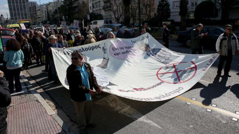 Aπεργία και συγκέντρωση από την ΠΟΕΔΗΝ στον «Δρομέα»