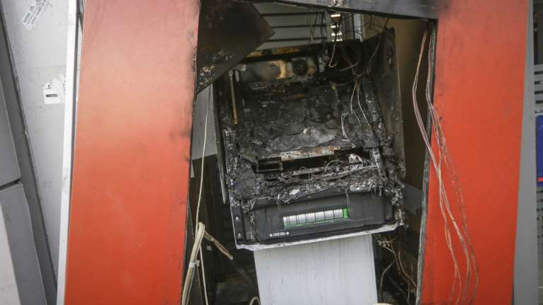 Θεσσαλονίκη: Έκρηξη σε ΑΤΜ στα Λαγυνά