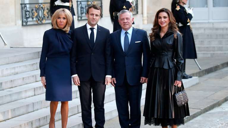 Μπριζίτ Μακρόν -  Βασίλισσα Ράνια: ποια επισκίασε την άλλη;