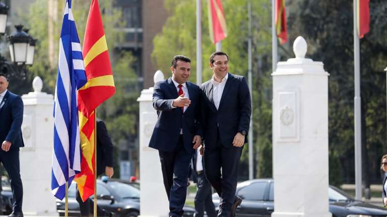 Στη Βόρεια Μακεδονία ο Τσίπρας: Live η ιστορική επίσκεψη