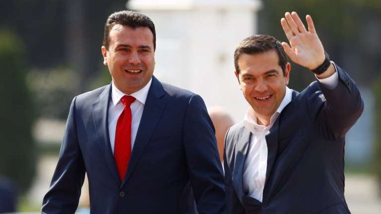 Διεθνή ΜΜΕ: &quot;Ιστορική η επίσκεψη Τσίπρα στη Βόρεια Μακεδονία&quot;