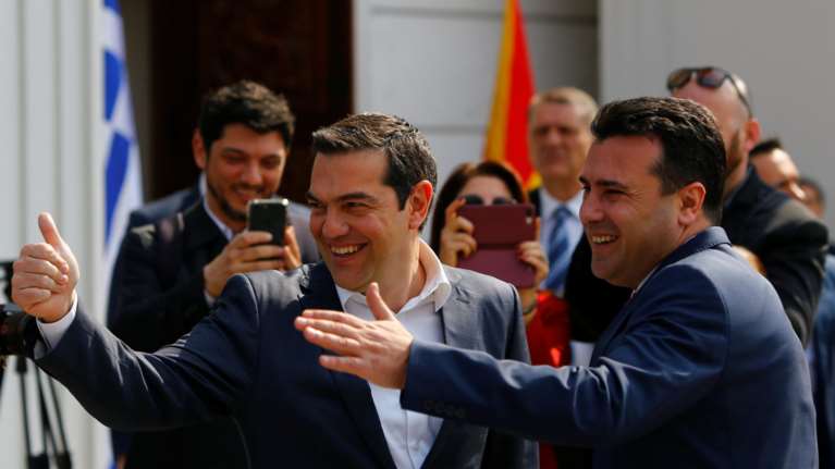 Όλα οσα εγιναν στην πρώτη επίσκεψη Τσίπρα στη Β. Μακεδονία