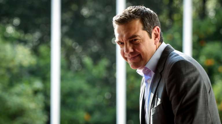 Το &quot;τιτίβισμα&quot; Τσίπρα πριν την εκδήλωση στο Γαλάτσι