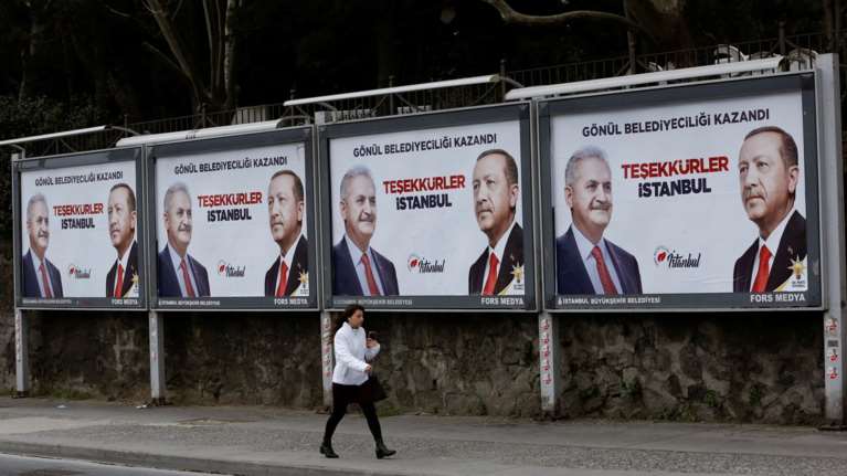 Τουρκία: Νέες εκλογές στην Κωνσταντινούπολη θα ζητήσει το AKP