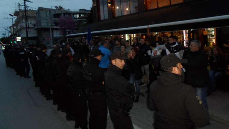 Αποδοκίμασαν Αρβανίτη και Νικολαΐδη στην Κατερίνη