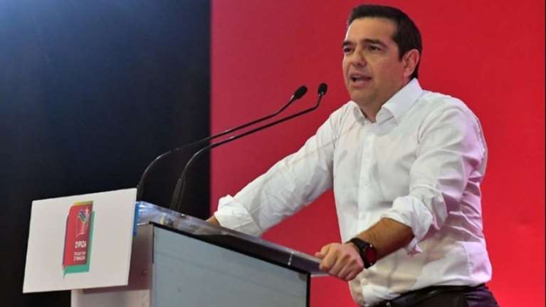 Ομιλια Τσίπρα στην Πάτρα το βράδυ του Σαββάτου