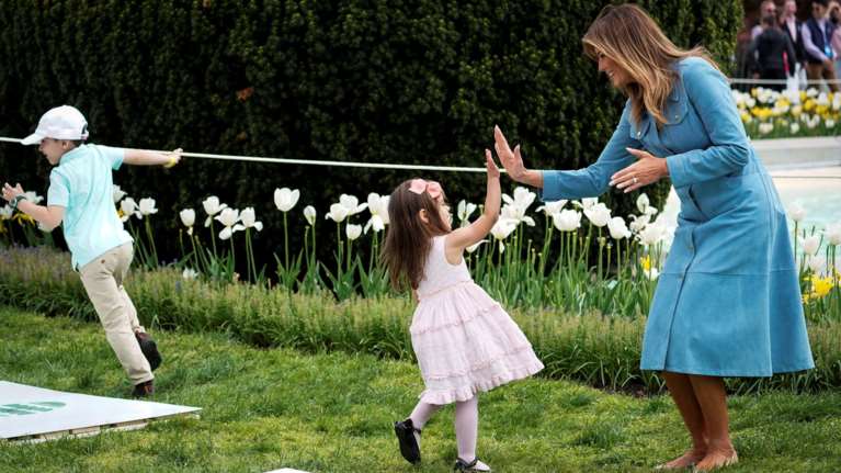 Η Μελάνια και το κυνήγι των πασχαλινών αυγών στον Λευκό Οίκο [ΕΙΚΟΝΕΣ]