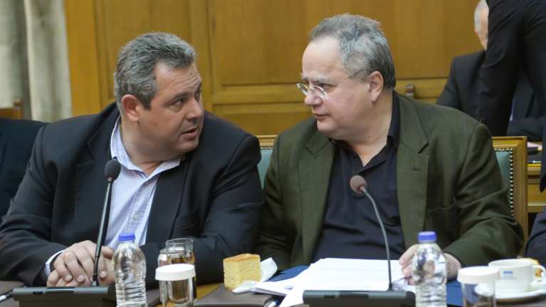 Στη FAZ έφτασε η υπόθεση της κόντρας Κοτζιά - Καμμένου