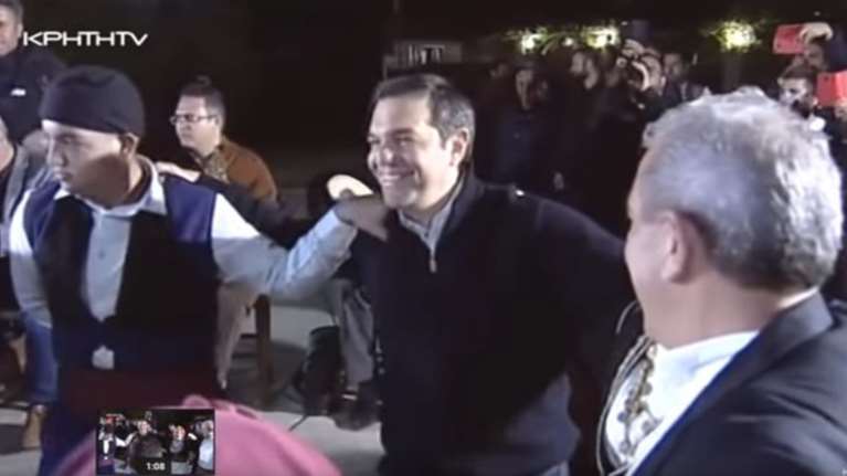 Ο χορός του Τσίπρα με Πολάκη και Σπίρτζη στην Κρήτη