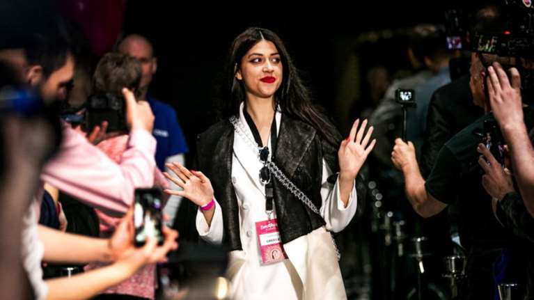 Δεύτερη πρόβα για την Κατερίνα Ντούσκα στη σκηνή της Eurovision