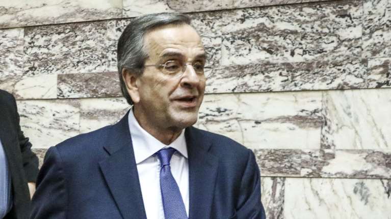 Σαμαράς σε Τσίπρα: Είσαι λίγος για να μας επιβάλλεις μία δεύτερη Μακεδονία