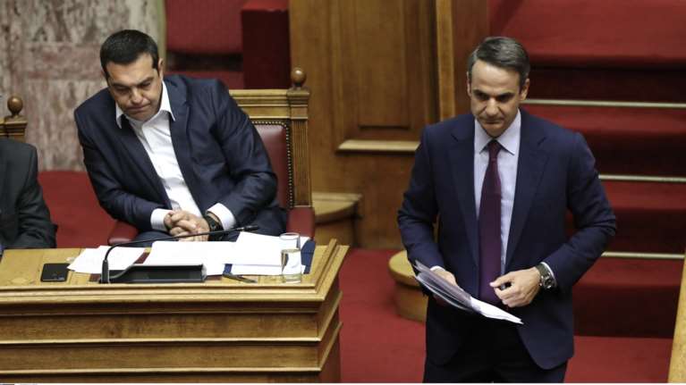 Στο επίκεντρο της αντιπαράθεσης οι δηλώσεις Τσίπρα - Μητσοτάκη
