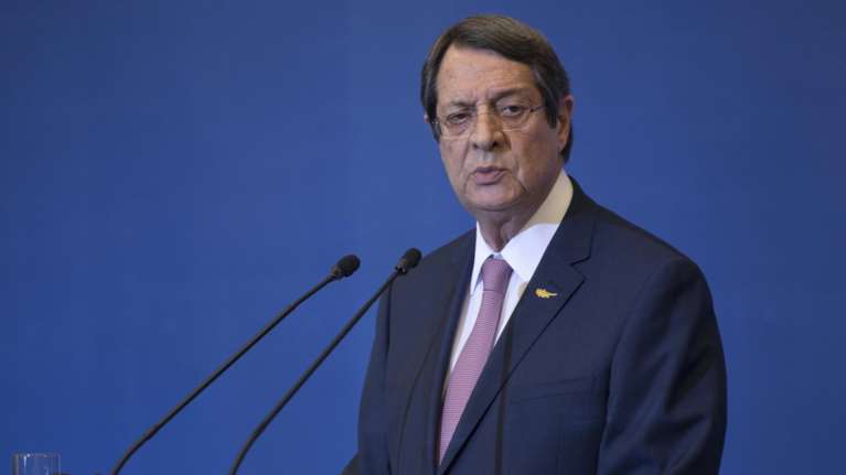 Αναστασιάδης: Απαράδεκτες οι βρετανικές θέσεις για την ΑΟΖ