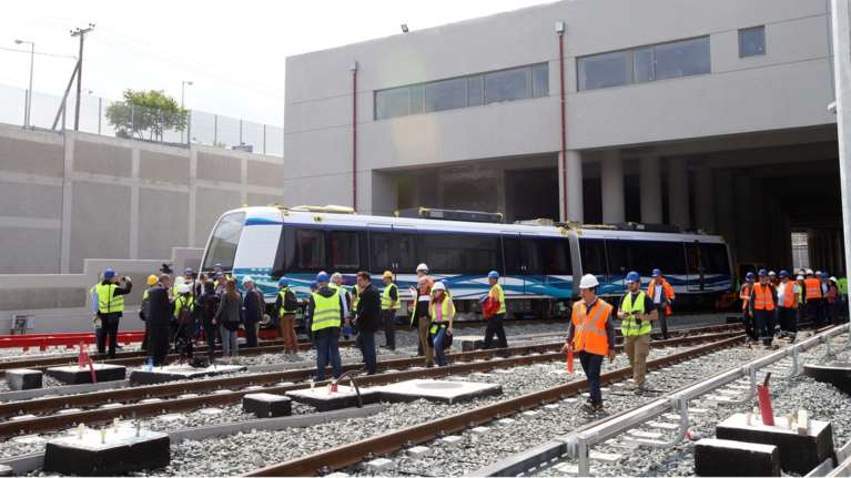Στις ράγες ο πρώτος συρμός του Μετρό της Θεσσαλονίκης