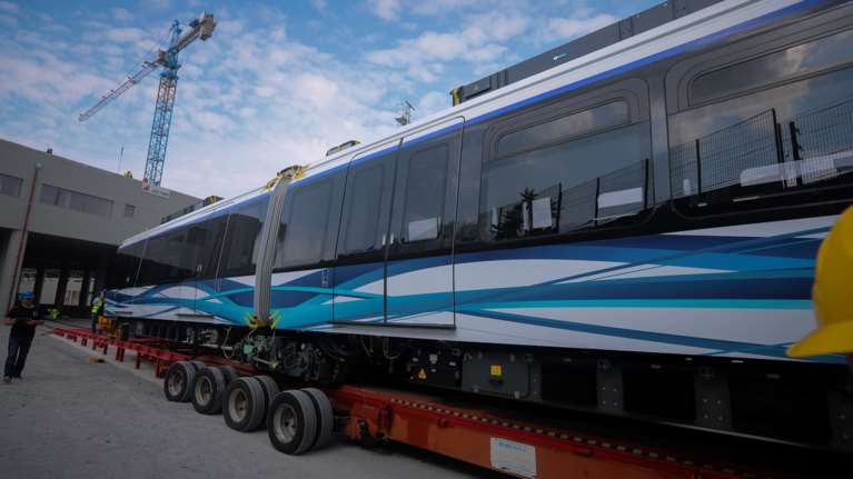 Πηγές ΝΔ για μετρό Θεσσαλονίκης: Εγκαινίασαν τέσσερα βαγόνια χωρίς σταθμό