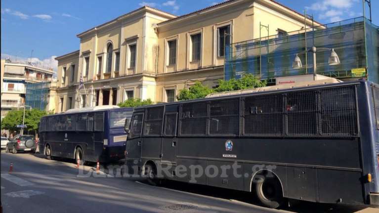 Επτά διμοιρίες των ΜΑΤ για την ομιλία Τσίπρα στη Λαμία