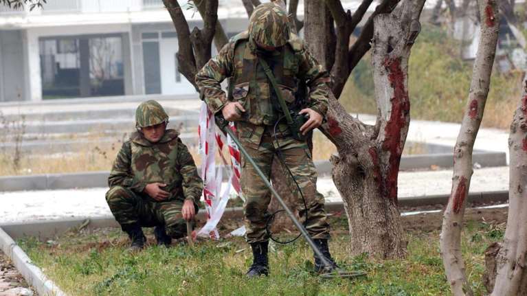 Bλήμα του Β&#39; Παγκοσμίου Πολέμου στο ρέμα της Τούμπας