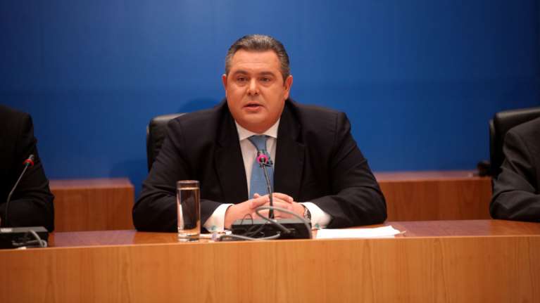 Καμμένος: Εκλογές άμεσα ή κυβέρνηση εθνικής ενότητας