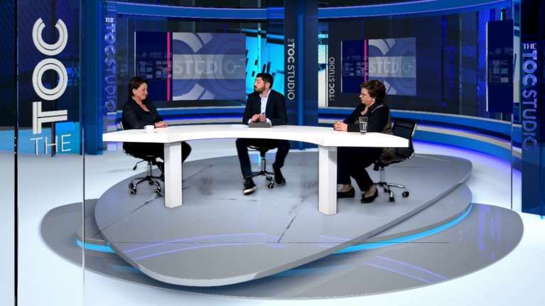 Νίκη Τζαβέλα &amp; Άννα Παπαδημητρίου στο TheTOC για τη μάχη των ευρωεκλογών