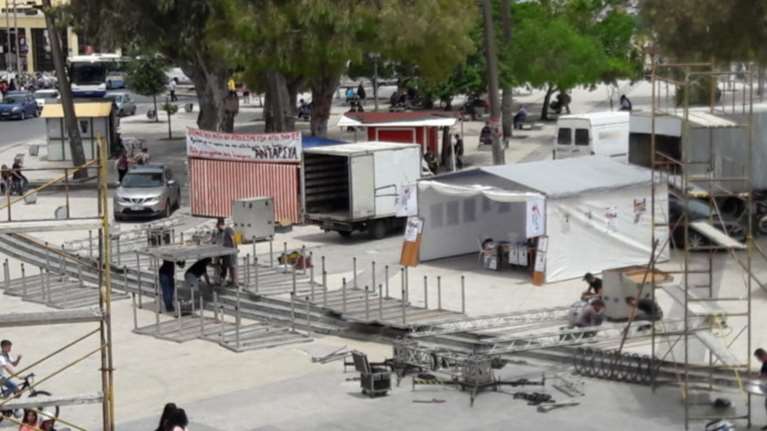 Αλλαγή σχεδίων για την ομιλία Τσίπρα στο Ηράκλειο-Πυρετώδεις προετοιμασίες