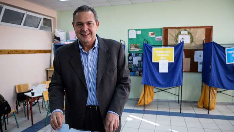 Ψήφισε ο Καμμένος: Γρήγορα εθνικές εκλογές