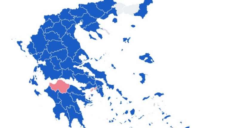 Ευρωεκλογές: Ο εκλογικός χάρτης και τα ποσοστά των κομμάτων