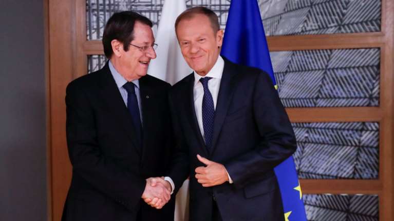 Τουσκ: Σε πλήρη αλληλεγγύη η ΕΕ με την Κύπρο για την ΑΟΖ