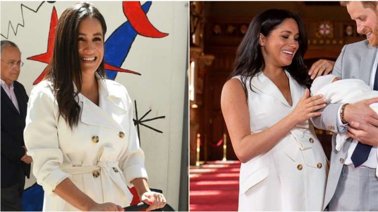 Ισπανίδα πολιτικός η απόλυτη σωσίας της Μέγκαν: Η βόλτα με το νεογέννητο