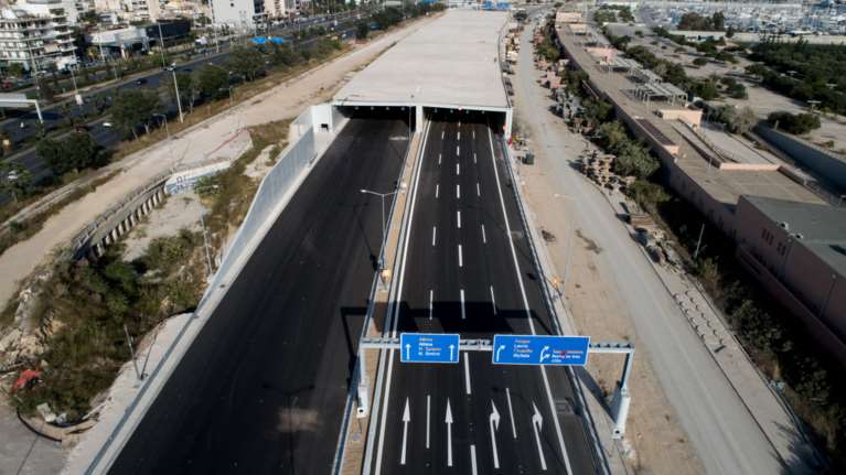 Κυκλοφοριακές ρυθμίσεις: Παραδίδεται τμήμα της νέας Λεωφόρου Ποσειδώνος