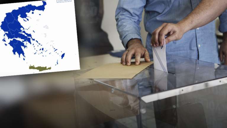 Η ακτινογραφία του β&#39; γύρου: Γαλάζιος ο χάρτης σε δήμους &amp; περιφέρειες